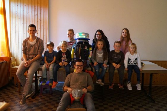 Der Y.Bot zu Gast in Spöck