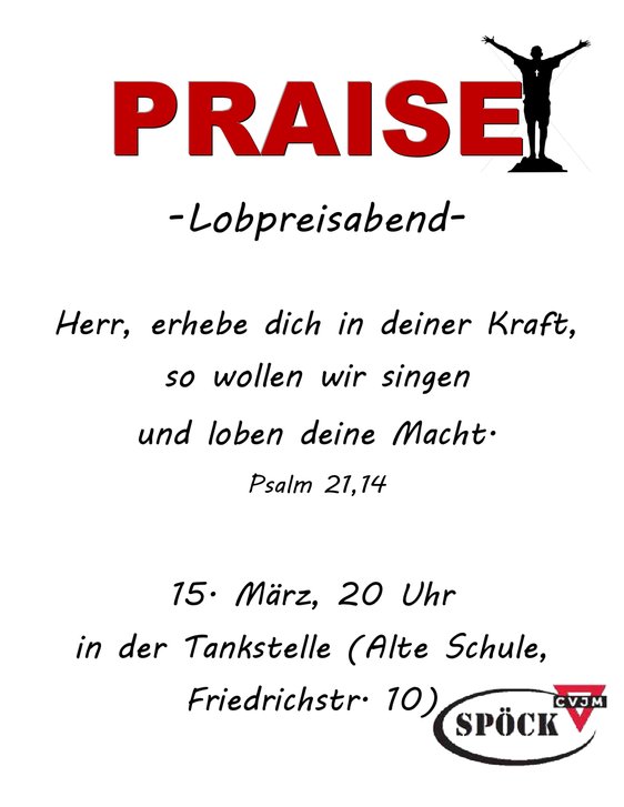 Einladung Praise Mrz 2019