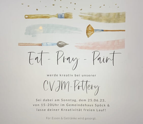 Flyer Pottery Event Spöck 2023
