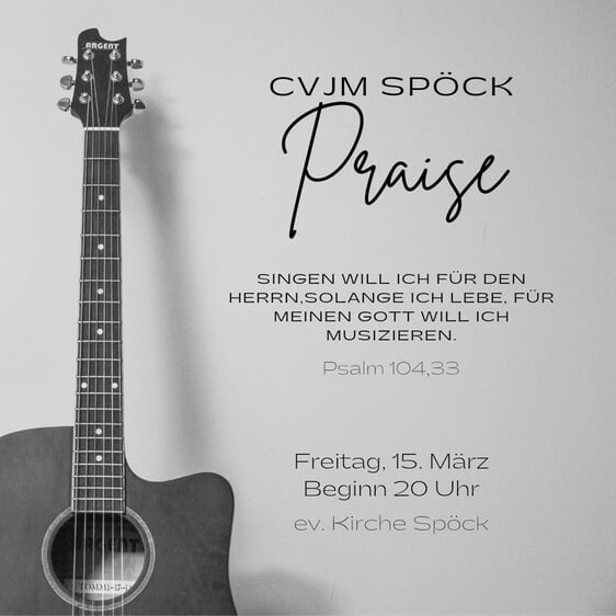 Flyer Praise März 2024